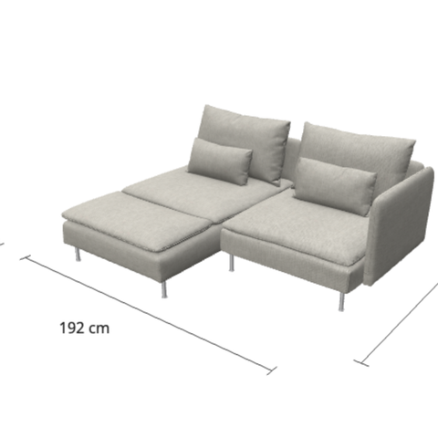 Söderhamn-sofa fra IKEA