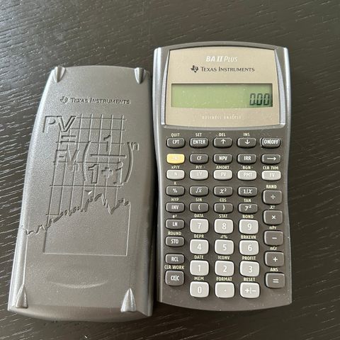 Texas BA II Plus kalkulator