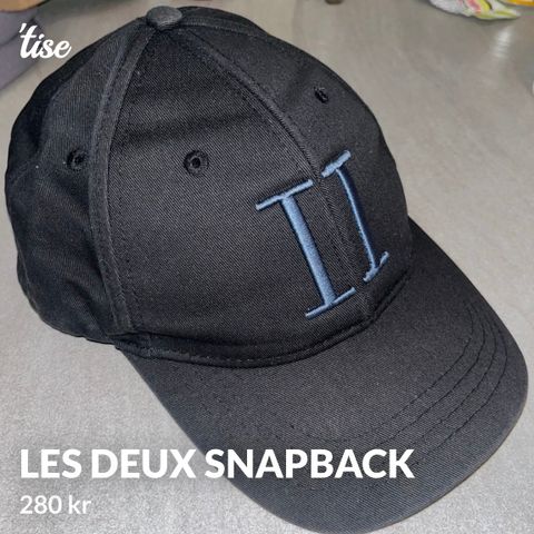 Les Deux snapback