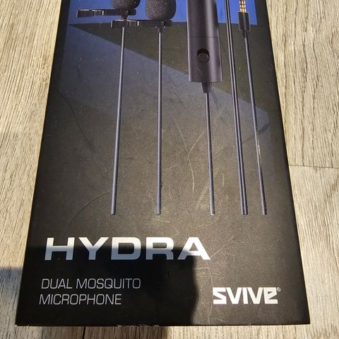 Ny forseglet- Svive Dual Mosquito mic for lydopptak