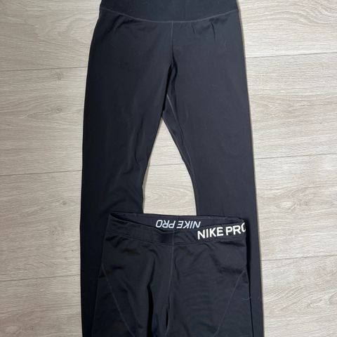 Nike tights og shorts