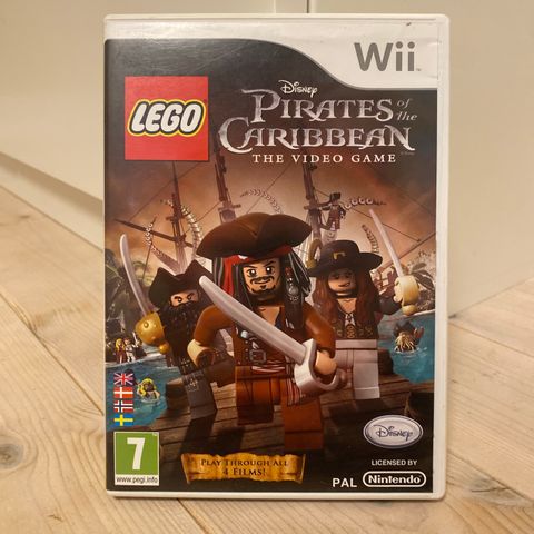 LEGO Pirates of the Caribbean: The Video Game (med manual)