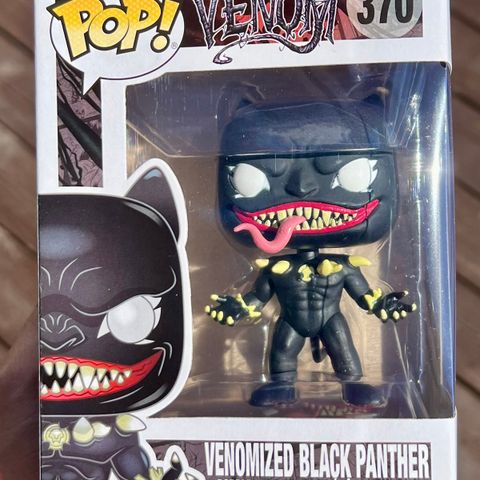 Funko Pop! Venomized Black Panther | Venom | Marvel (370)