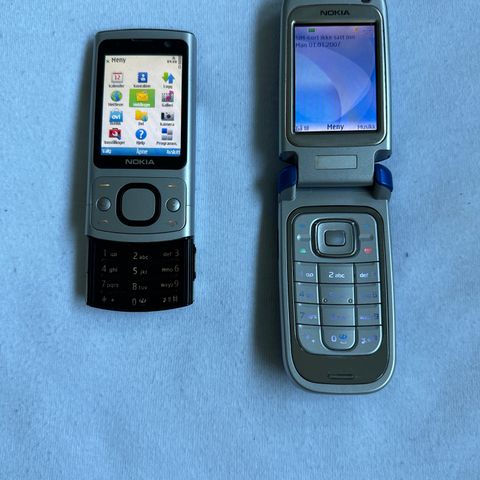 Nokia 6267 og 6700 slide