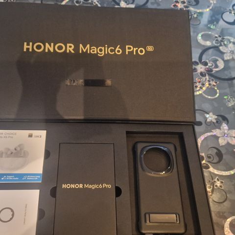 Honor magic 6 pro 512GB| 12GB svart special edition