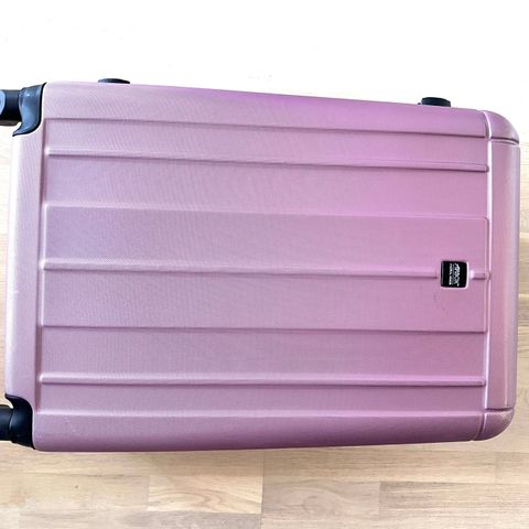 AirBox koffert stor str - dus rosa - pent brukt