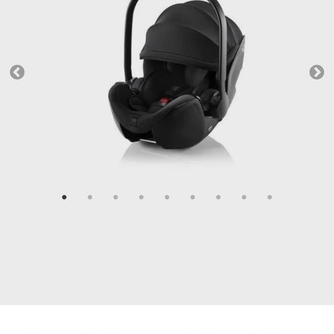 Helt ny britax baby-safe Pro med base