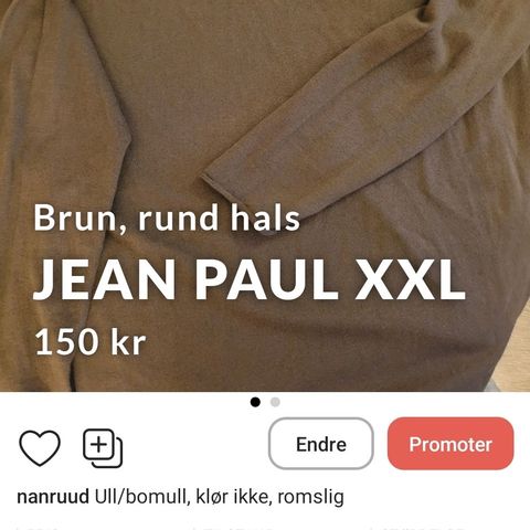 Jean Paul, ullmiks, romslig