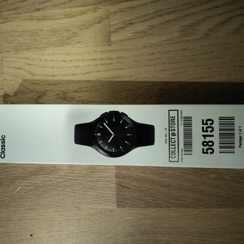 Samsung Galaxy Watch4 Classic 46mm LTE (sort)