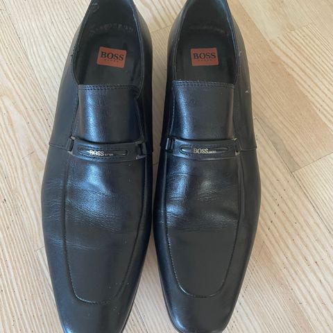 BOSS skinnsko/loafers str 43