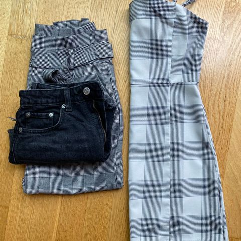 Klespakke med skjorts, bukse, kjole SMALL / Monki / Weekday