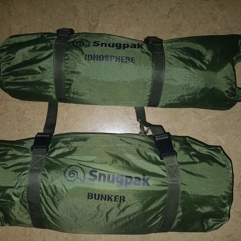 Tents: Snugpak stratosphere & bunker