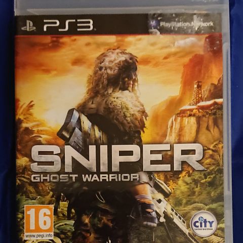 Sniper Ghost warrior til Ps3.