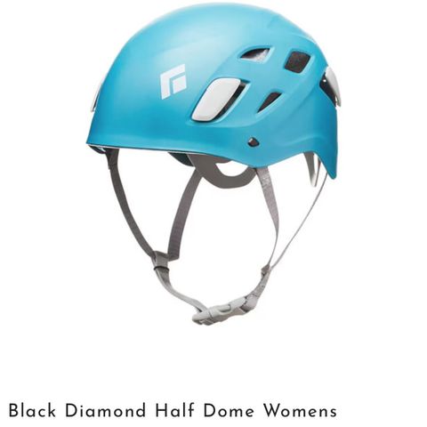 Women climbing helmet