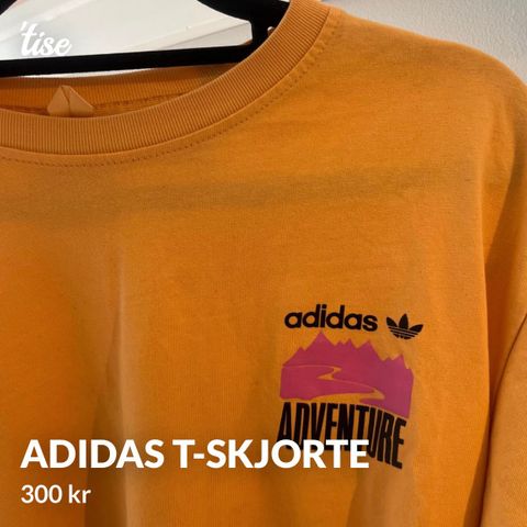 Adidas adventure t-skjorte