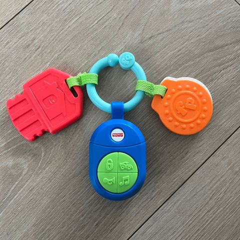 Aktivitetsleke Fisher Price bilnøkkel med lyd✨