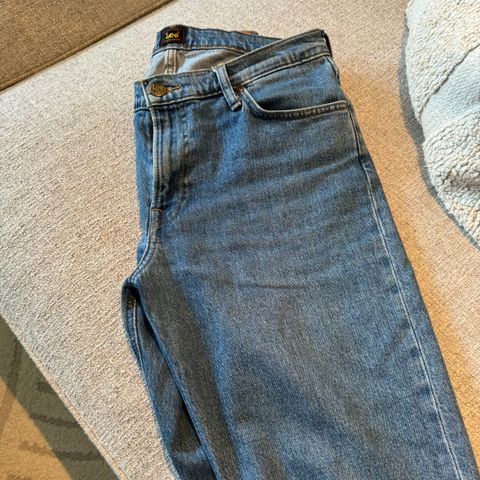 Blå jeans fra Lee W33 L30