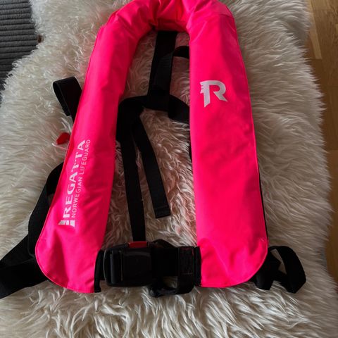 Regatta AquaSafe Elite 110N oppblåsbar redningsvest FL Pink