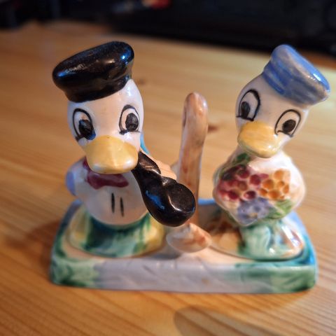 Vintage Disney salt og pepper - Sjelden sak!