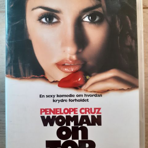 Woman on Top DVD - Penelope Cruz - Norsk Tekst (Stort utvalg)