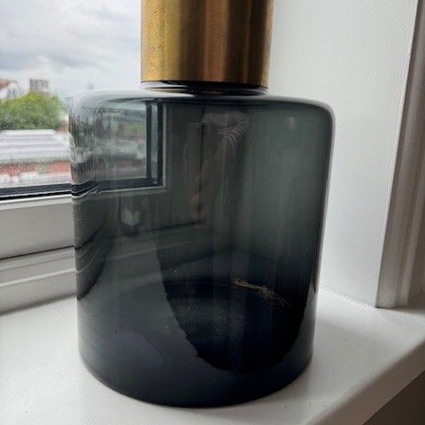 Vase i grå glass - Zara Home