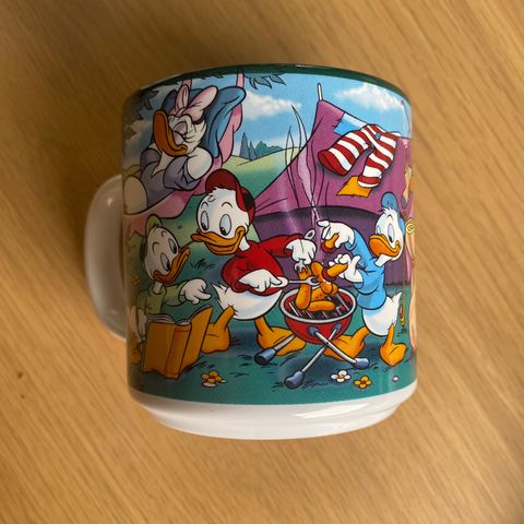 Vintage 90s Disney collection kopp samleobjekt - Donald