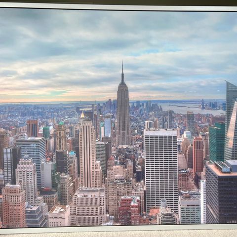 Bilde av Manhattan med ramme