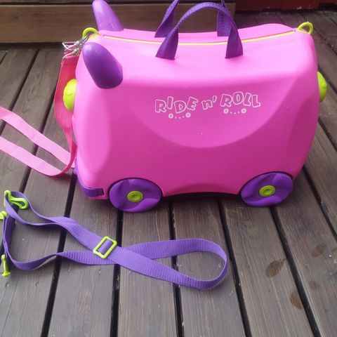 Barnekoffert med hjul