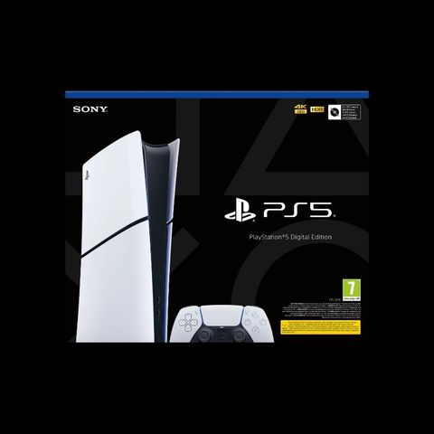 Playstation 5 slim digital edition (2024 utgave)