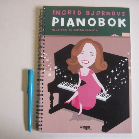 Ingrid Bjørnovs pianobok. En praktisk veiledning i pianospill. Se bokomtale.