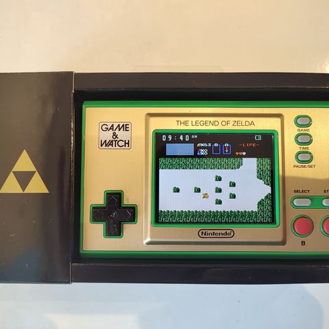 Game & Watch, Legend of Zelda m/ PlayVital case og beskyttelsesglass