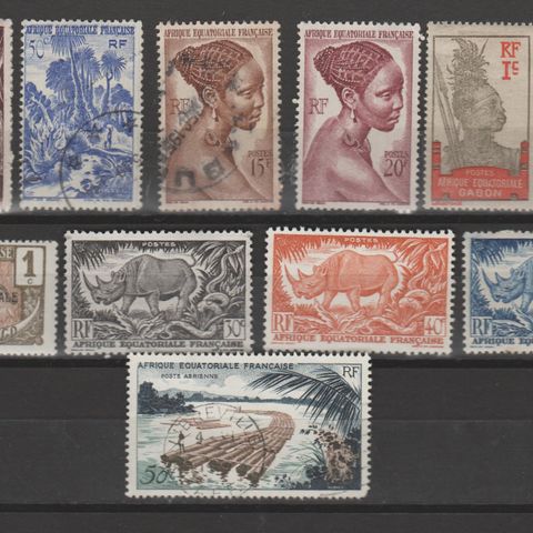 Frimerker FRENCH EQUATORIAL AFRICA     (2325)