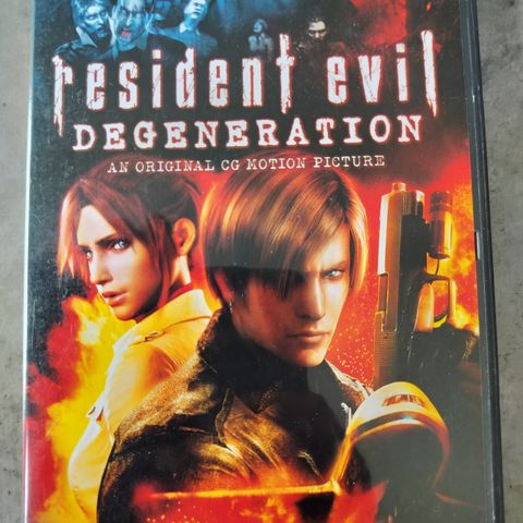 Resident Evil ( DVD) Degeneration - 2008 - 76 kr inkl frakt