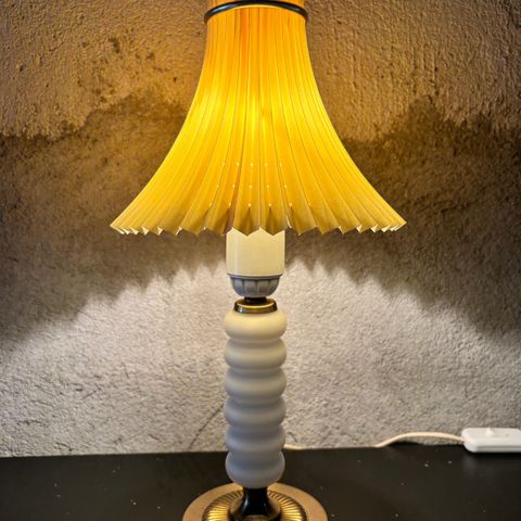 Vintage Høvik Verk bordlampe | Norsk design fra 1950-tallet | Retro