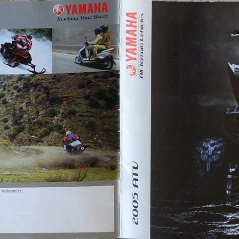 Yamaha  ATV 2005  norsk brosjyre