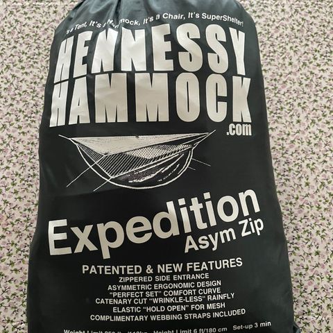 Hennessy Hammock Expedition Asym Zip.