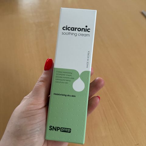 SNP PREP - Cicaronic Soothing Cream 50g Calm & Reduce Irritation for All Sensiti