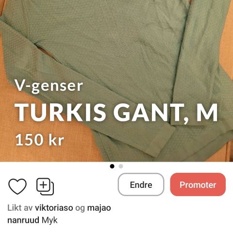 Turkis Gant, M