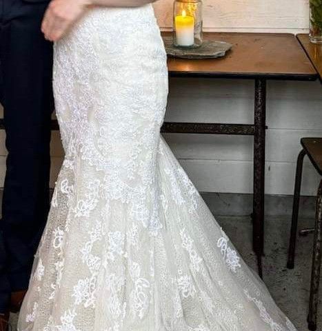 Nydelig Pronovias Barcelona brudekjole XS