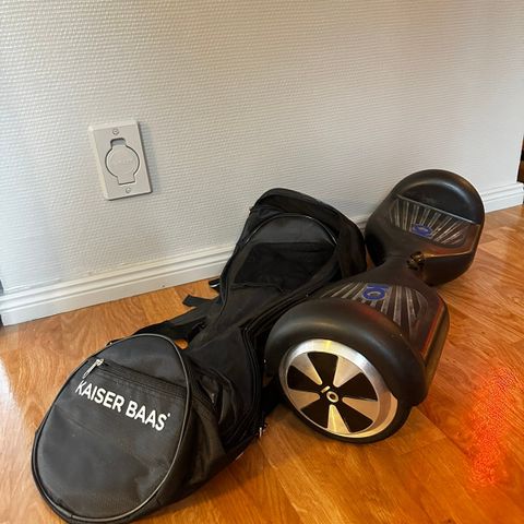 Hoverboard med bag selges rimelig