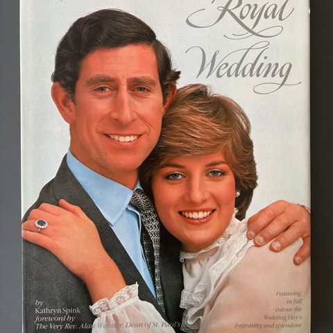 Bok. Invitation to a Royal Wedding. Charles & Diana
