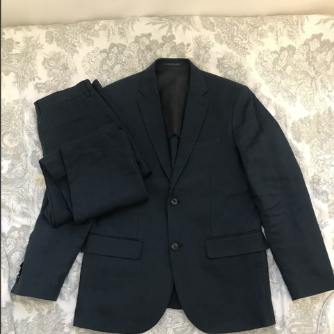 Blazer & Dressbukse i Lin