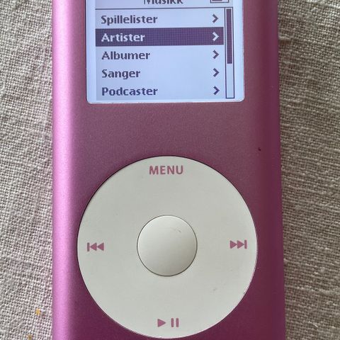 iPod 4GB m/ læretui