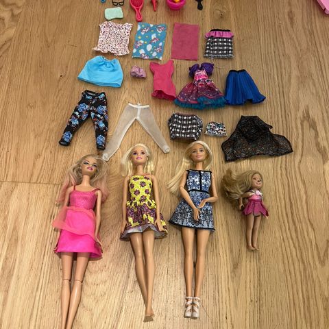 Barbie dukker og utstyr