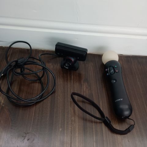 Playstation Move fjernkontroll og kamera