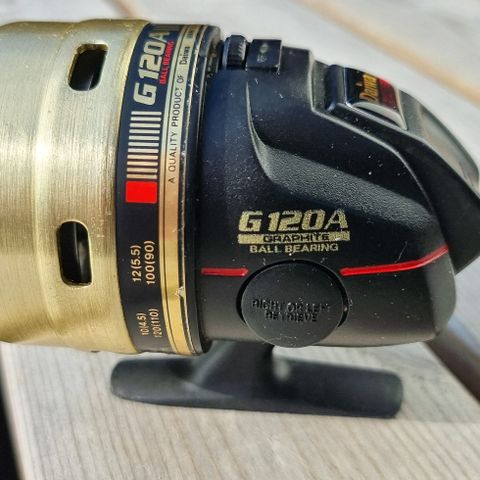 Daiwa GoldCast G120A fiskesnelle