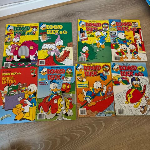 Diverse Donald Duck & Co blader fra 1994