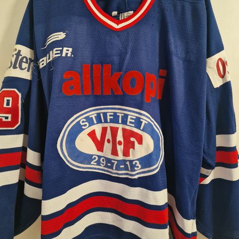 Kampbrukt Vålerenga hockeydrakt fra 1997/98