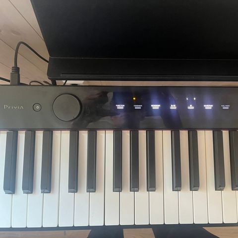 Casio PX-S1000 Privia Piano digitalt med stativ pedal notehylle