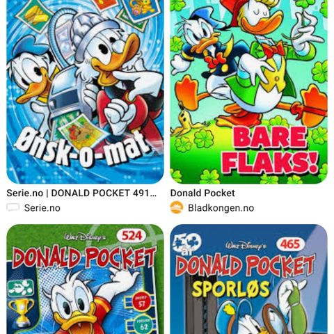 Ønsker å kjøpe Donald Pocket